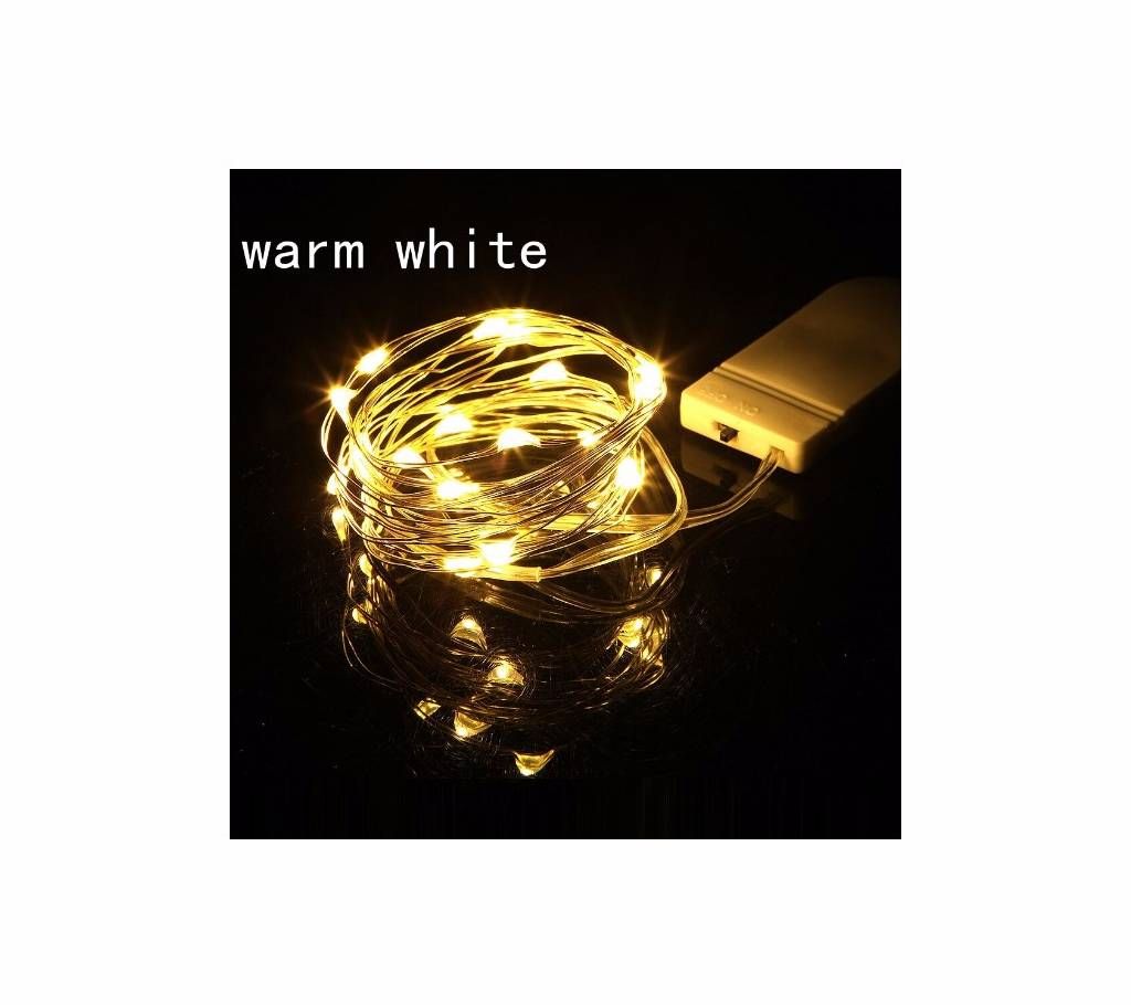 2M LED Copper Wire LED String Lights(Battery included)