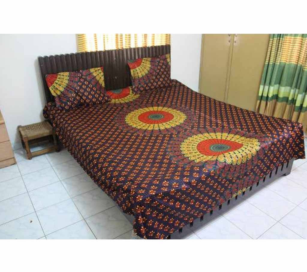 3 Pcs Twill Bedsheet