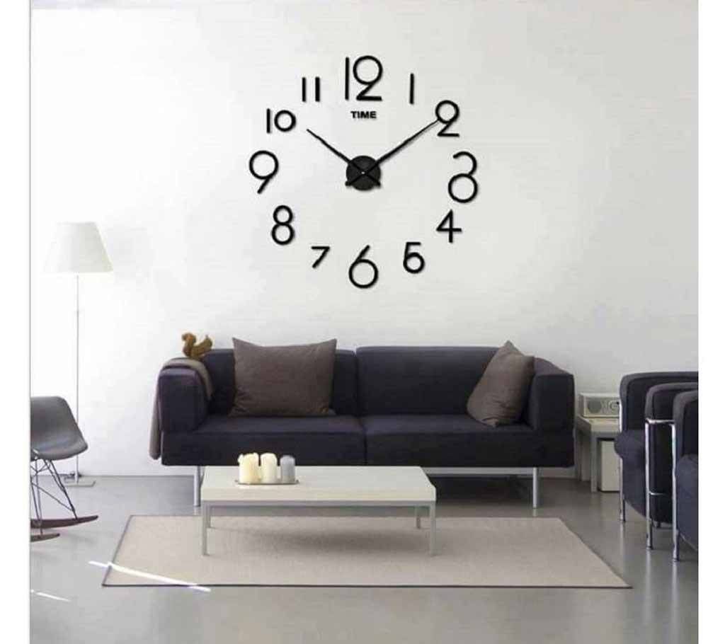 acrylic Real Time Clock Sticker 