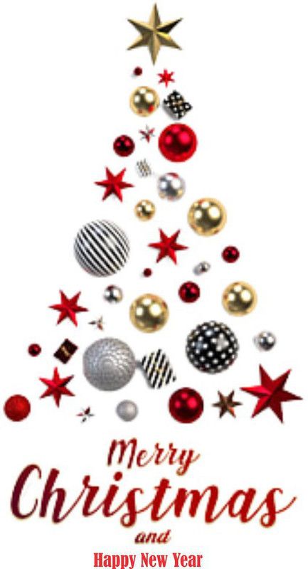 Sahaj Décor 36 cm Merry Christmas and With New Year Magnetic Sticker  (Pack of 1)