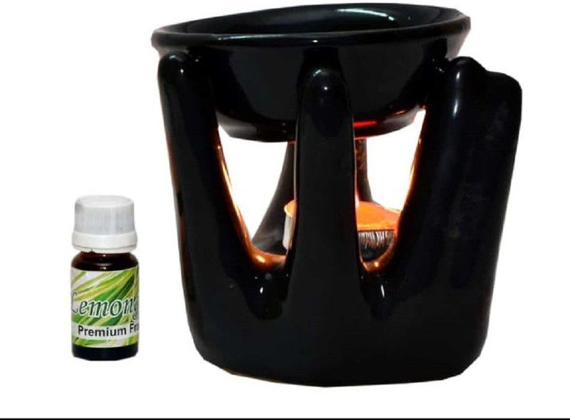Bright Shop Ceramic Aroma Electric Diffuser Air Diffuser With Fragrance Oil (10 ML) White Colour Air Freshner Diffuser Set  (10 ml)
