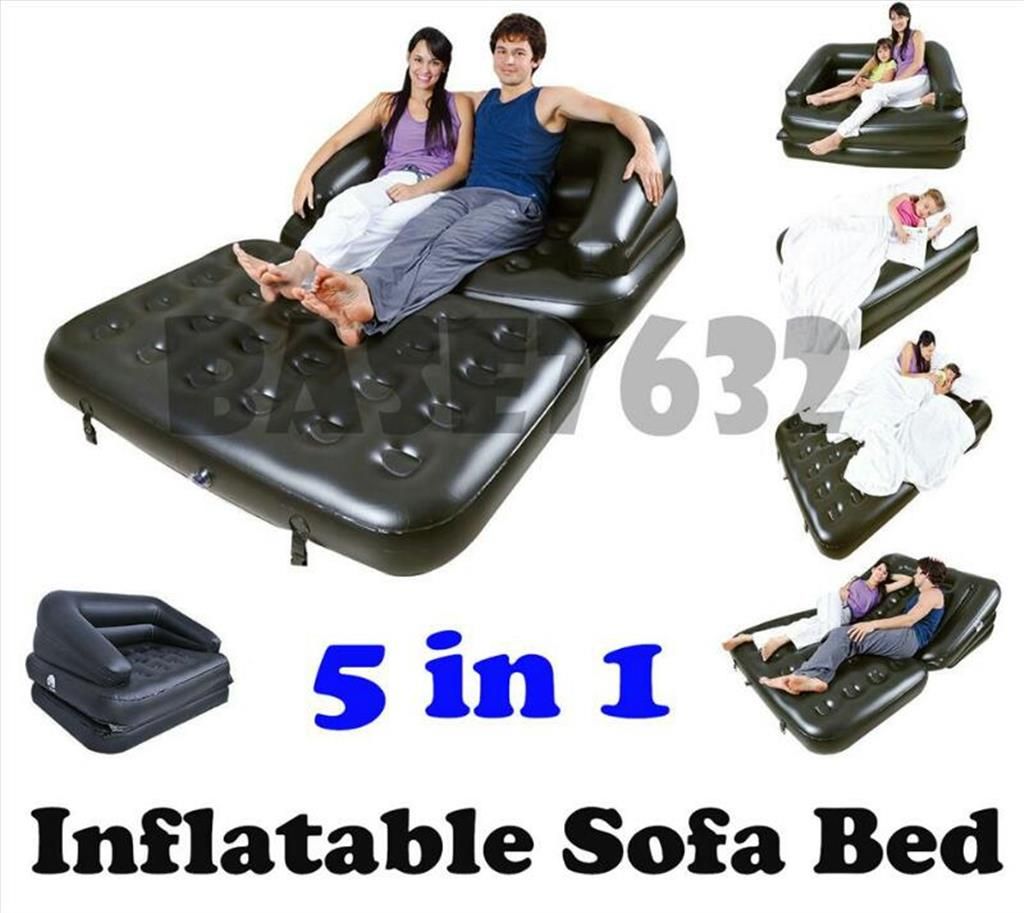  5-in-1 inflatable air sofa 