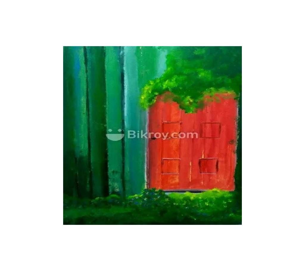 Door in the forest