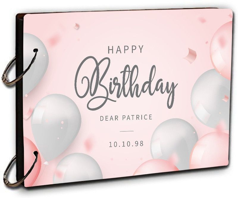 DECOR Production MDF Scrapbook Memory Book, Photo Album for Memories, Gifting Purpose for Friends, Love, Kids etc_038 Album  (Photo Size Supported: 4X6 inch, 5x5 inch, 5x7 inch)