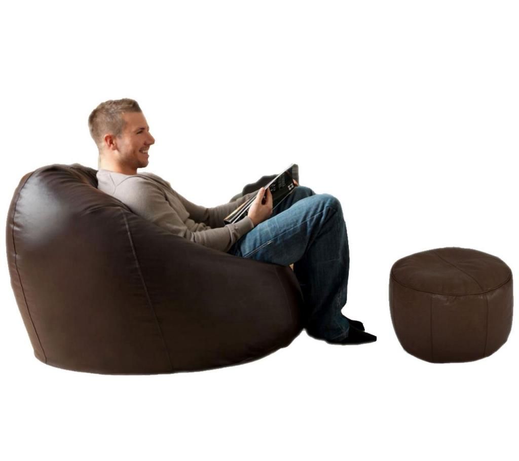 Pumpkin Shaped Xtra Large Size Bean Bag Chair