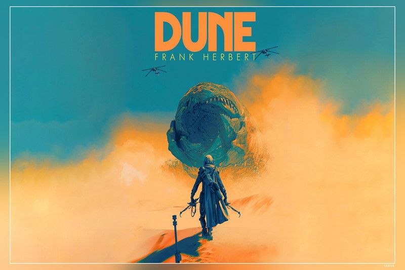 Pascal Blanche Dune Dune Series Artwork Science Fiction Hd Matte Finish Poster Paper Print  (12 inch X 18 inch)