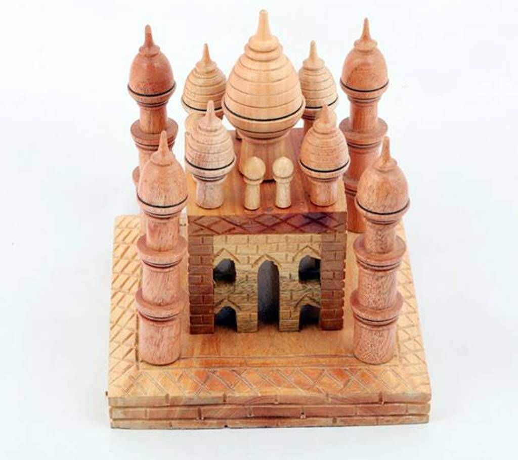 Hand Craft Wooden Taj mahal Show Piece