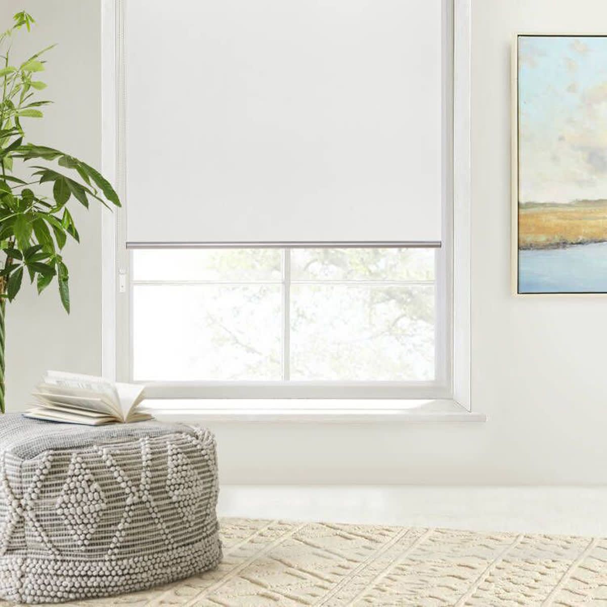 Block Out Roller Blind - 150cm x 210cm, White