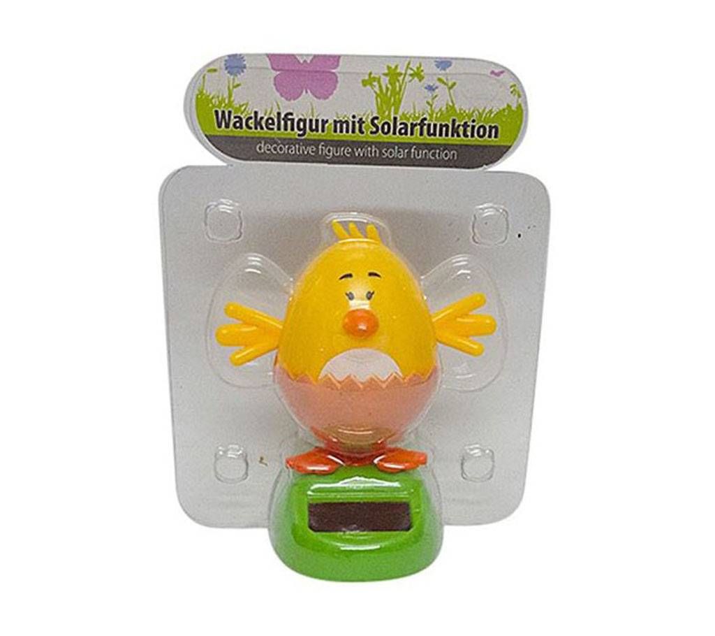 Solar Powered Chicken Showpiece with shaking wings
