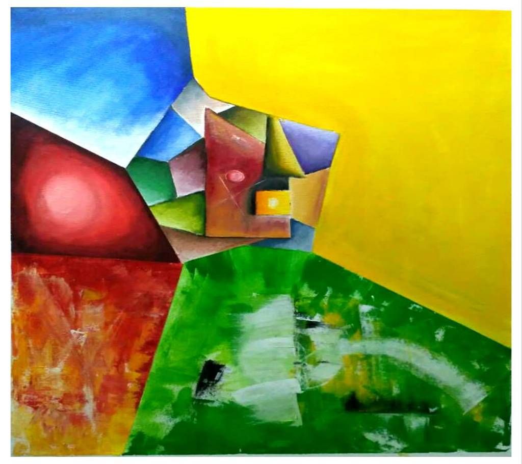 Canvas painting