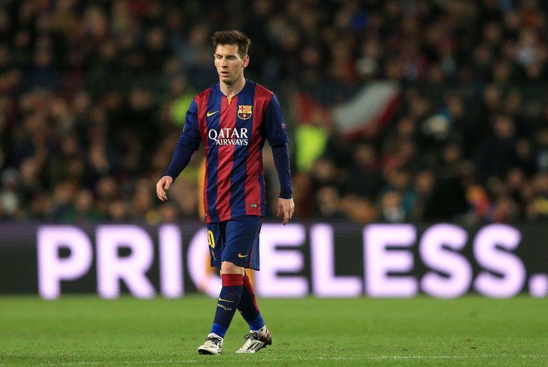 Leo Messi Multicolour Photo Paper Print Poster Photographic Paper Photographic Paper  (12 inch X 18 inch, Rolled)