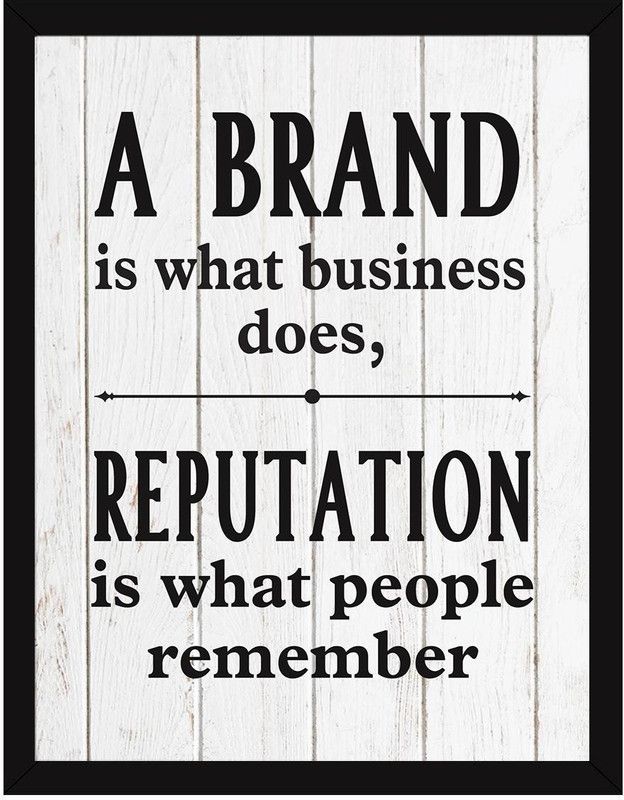 Office Quotes Frames - Motivational Quotes Wall Frames for Office - Brand Business Quotes Wall Frame - Office Quotes Poster - (13.5 X 10.5 Inches) Paper Print  (13.5 inch X 10.5 inch)