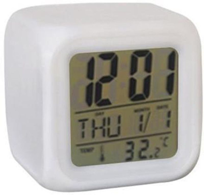 SHOP ONLINE Digital Multicolor Clock