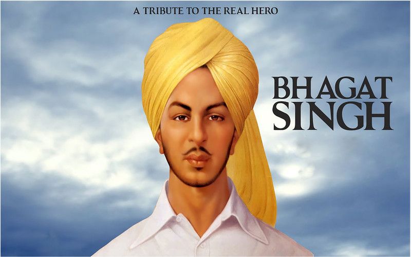 Bhagat Singh Poster for Room M40 Paper Print  (12 inch X 18 inch, Rolled)