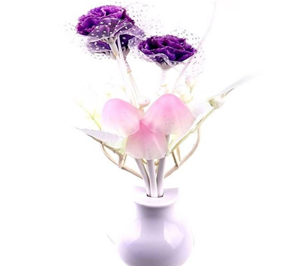 Lovely Colorful LED Lilac Night Light