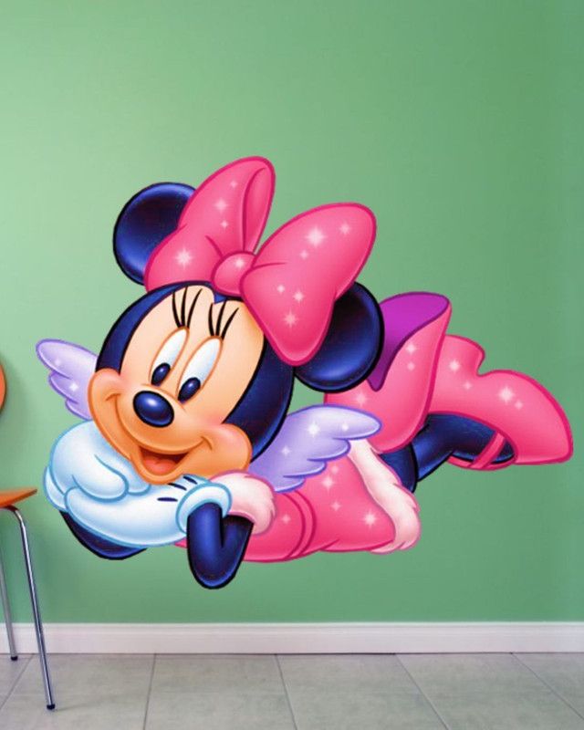 BALKISHNA WALL STICKER 75 cm MICKEY MOUSE Self Adhesive Sticker  (Pack of 1)