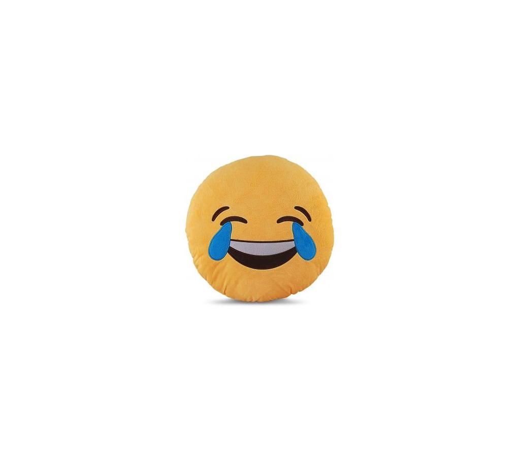 Smile emoji pillow