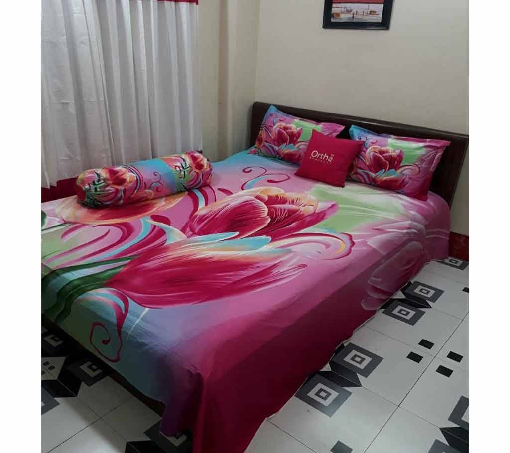 king size panel Twill bed sheet set