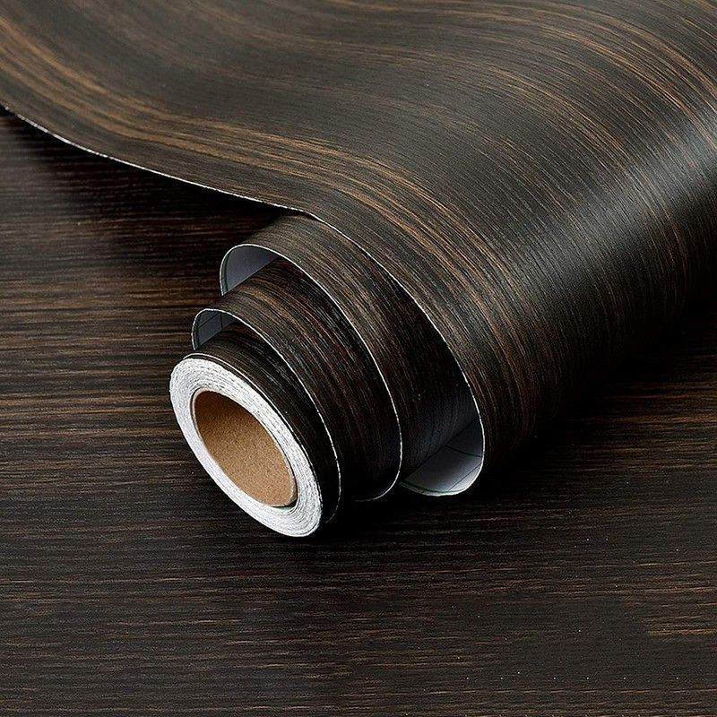 LAAYO Abstract Brown Wallpaper  (40 cm x 1000 cm)