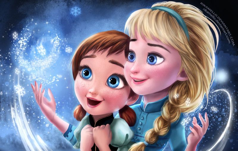 Elsa Princess Wall Poster Print on Art Paper 13x19 Inches Paper Print  (19 inch X 13 inch, Rolled)