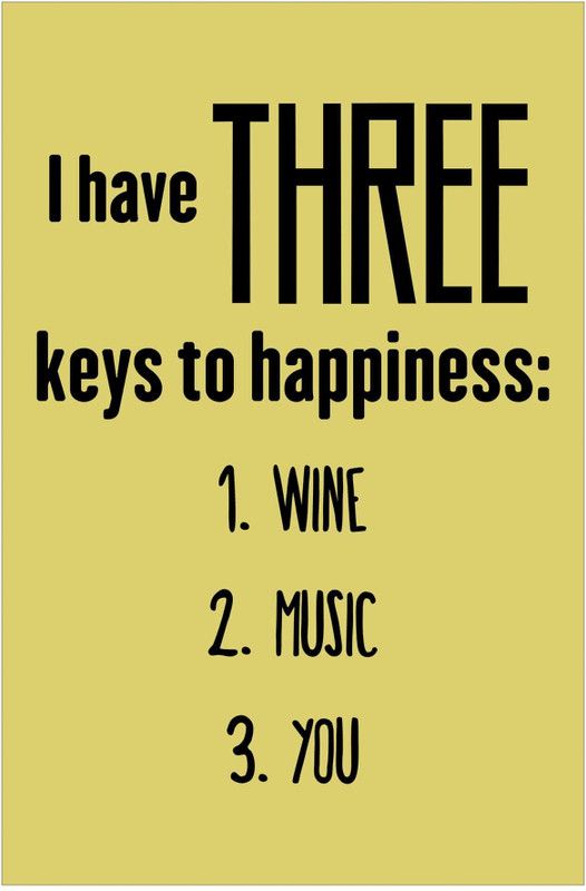 Inephos 'Three Keys To Happiness' Poster Paper Print  (18 inch X 12 inch, Rolled)