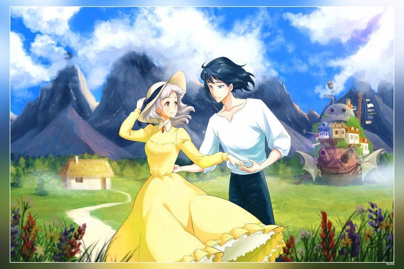 Howl'S Moving Castle Movie Matte Finish Poster Paper Print  (12 inch X 18 inch)