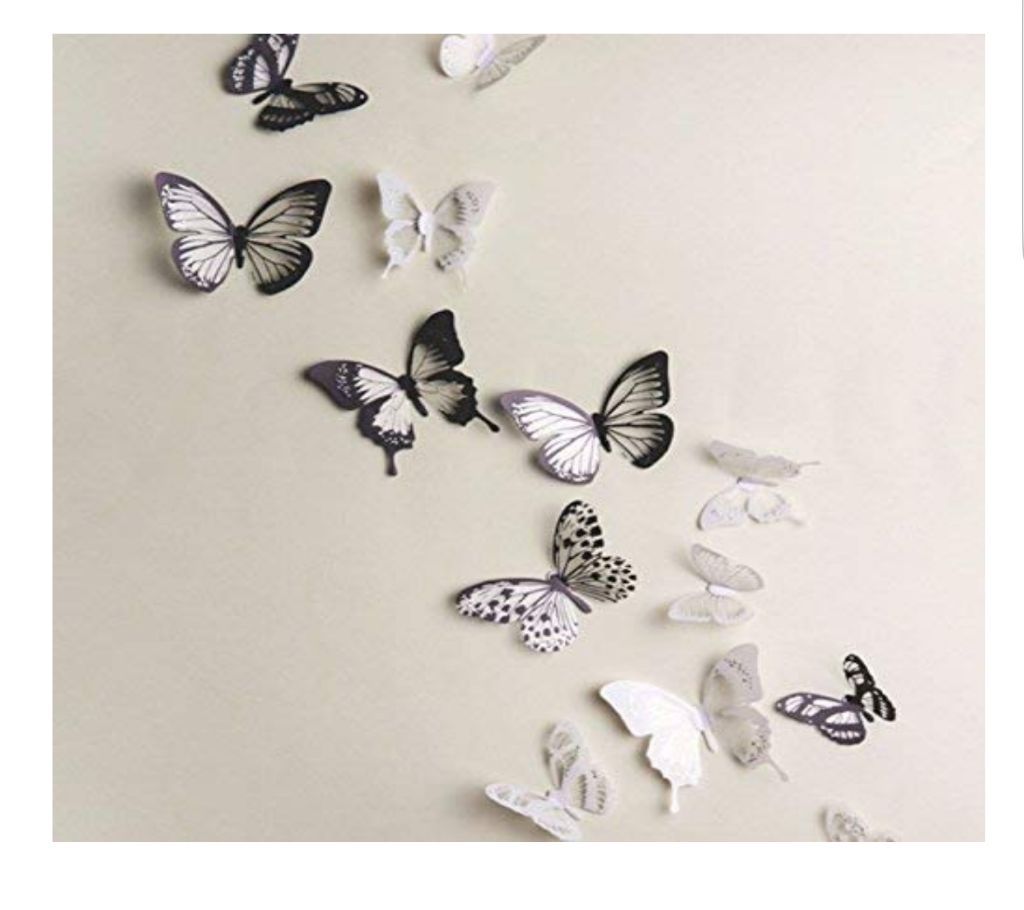 3D Butterfly wall Stickers (18 Pcs)
