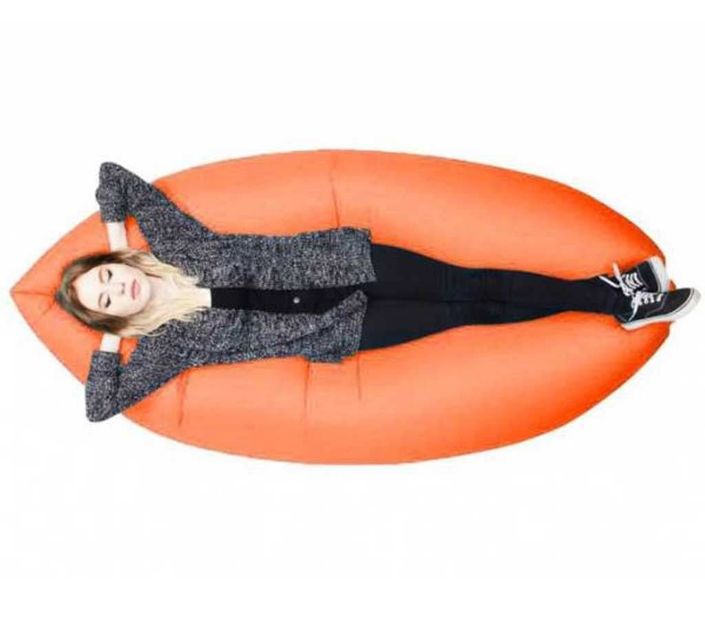 Fast Inflatable Sofa Bed - Orange