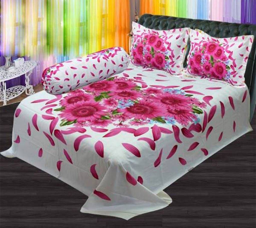 king size panel bed sheet set- 3 pieces 