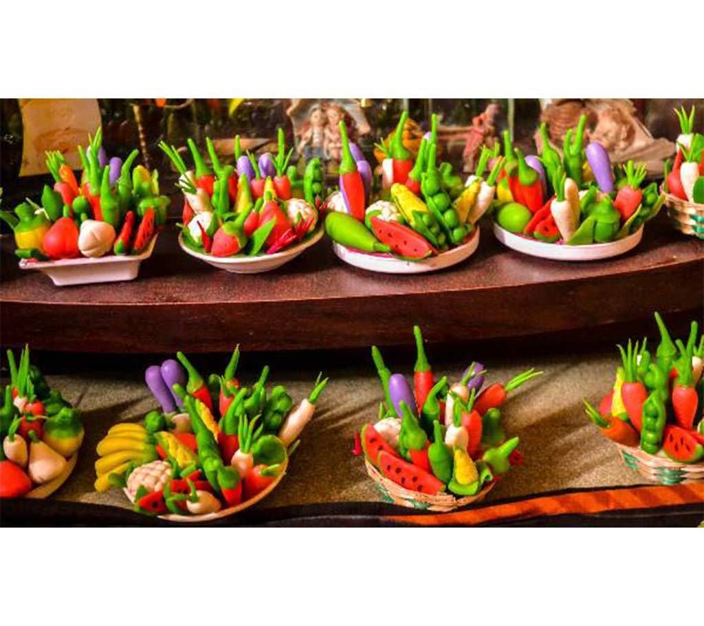 Hand Made Vegetable Show piece