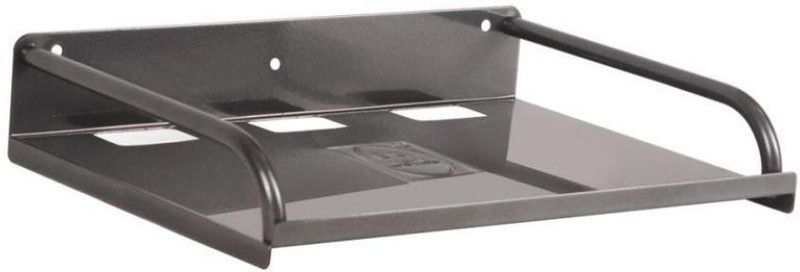 Masterfit Iron Wall Shelf  (Number of Shelves - 1, Black)
