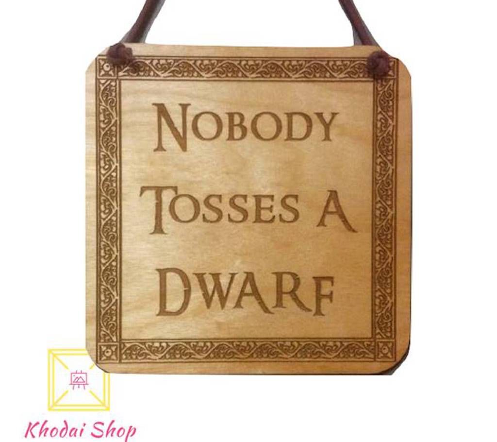 Wooden Customize laser engraving  wall hanging craft
