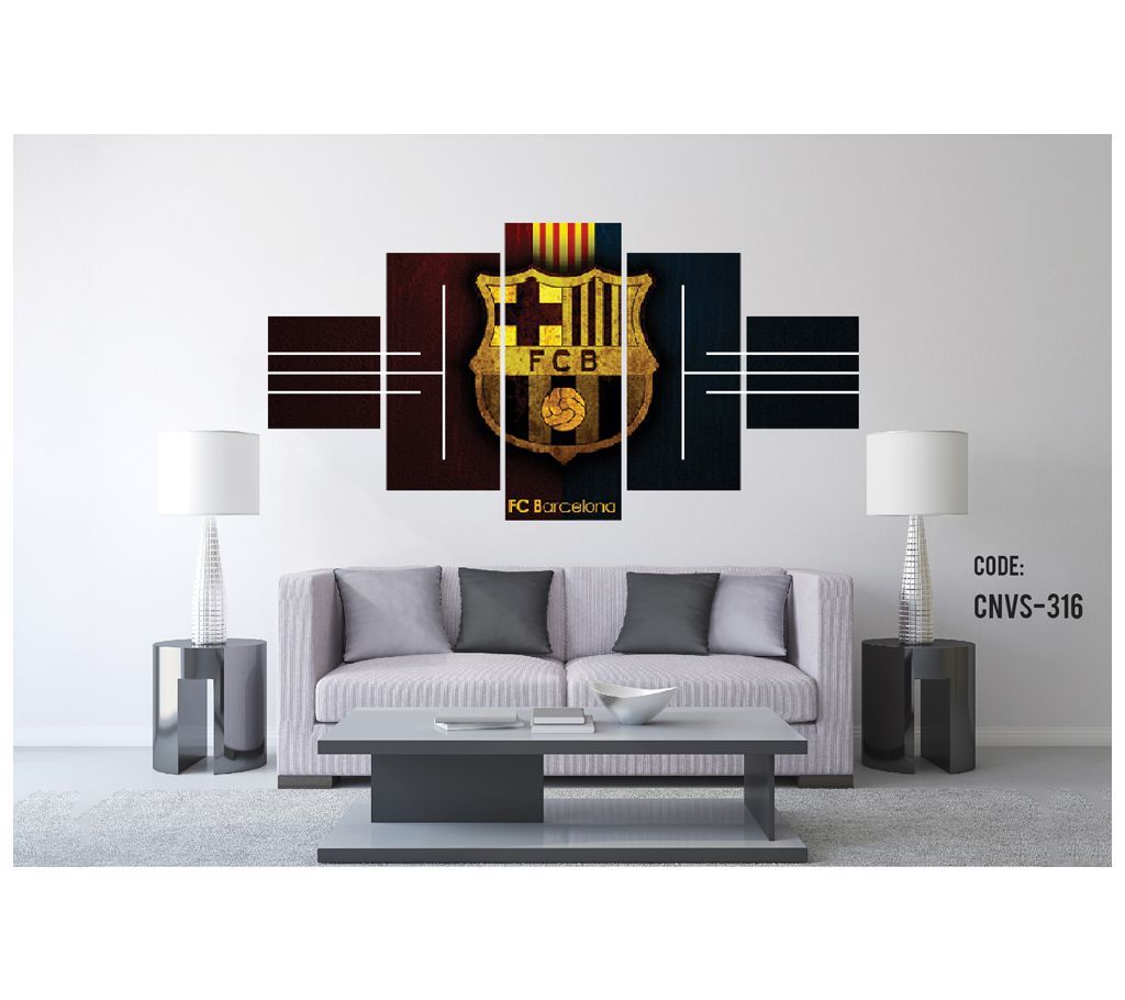 CNVS-316 FC Barcelona Wall Canvas Art Prints 60 inch x 36 inch