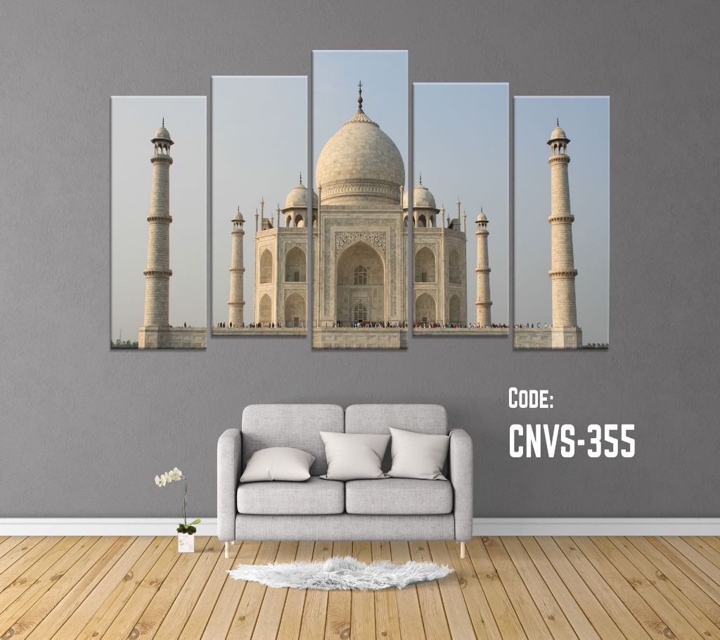 CNVS-355 Tajmahal Wall Canvas Art Prints 72 inch x 36 inch
