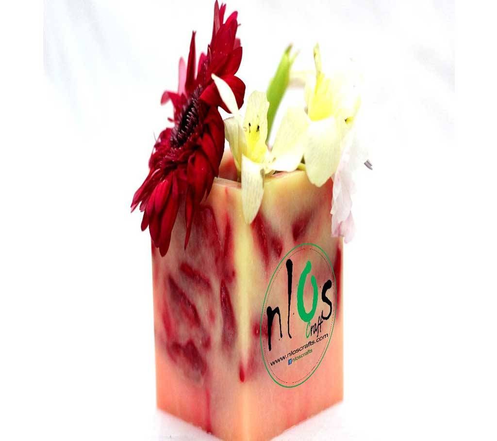 Wax flower vase-03
