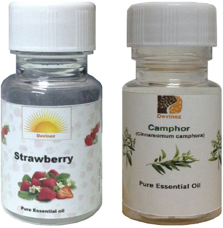 Devinez Strawberry, Camphor Aroma Oil  (2 x 15 ml)