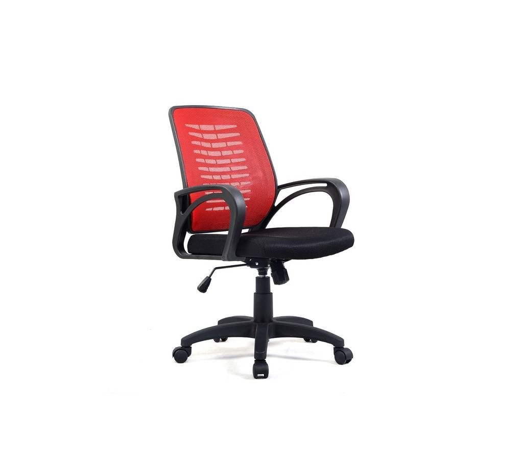 GE-006 Executive Office Chair-Red & Black