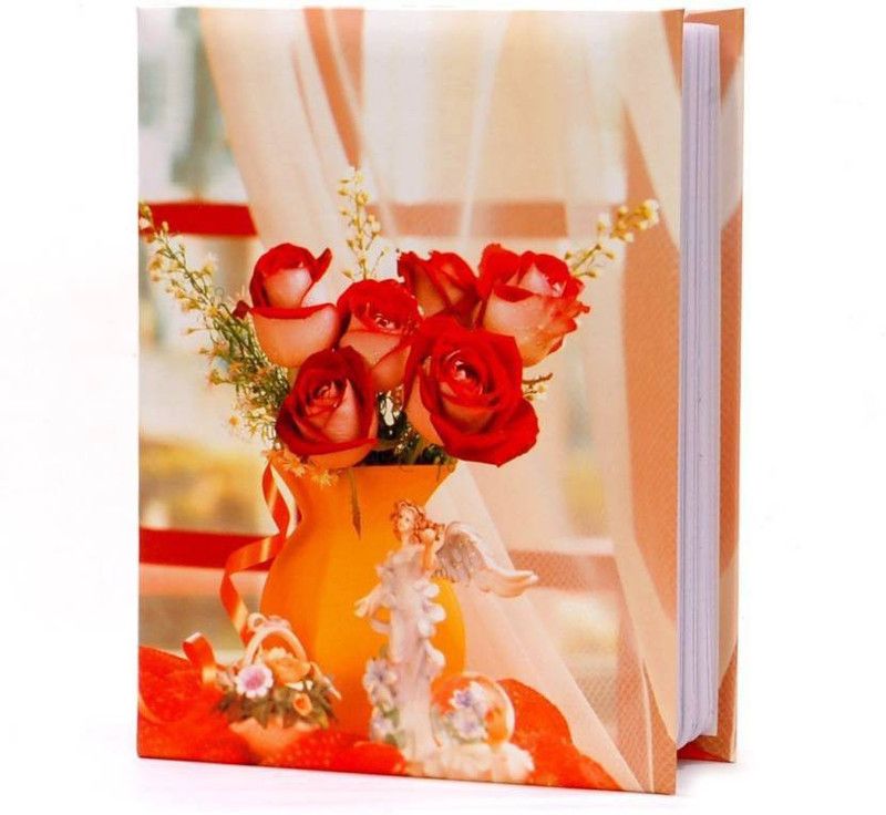 Natraj Studio Memo Screw Type High Quality Photo Album, 100 Pocket, (Photo Size Supported: 4'x6') Album  (Photo Size Supported: 4x6)