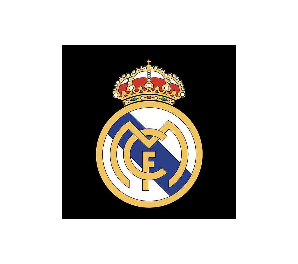 Real Madrid team logo sticker (6pcs)