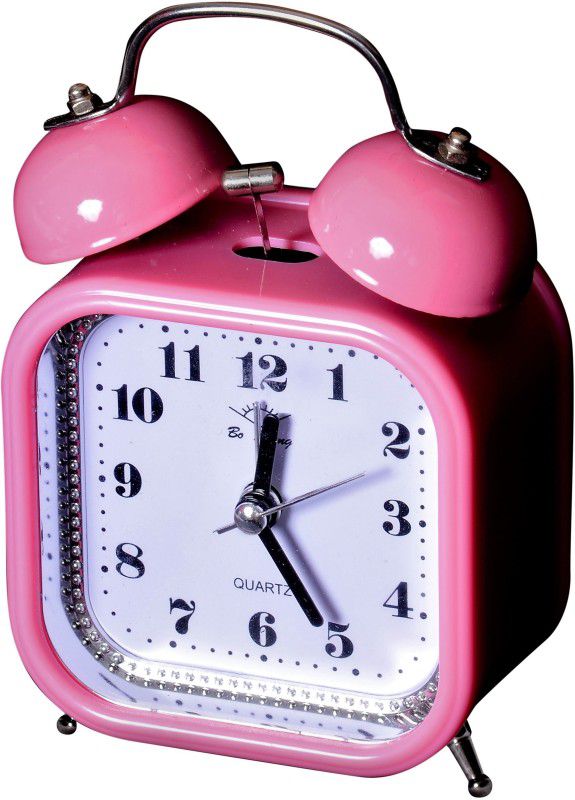Sigaram Analog Pink Clock