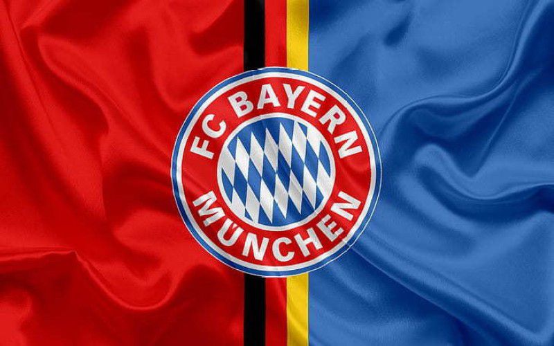 Soccer Fc Bayern Munich Emblem Logo Bayern Munich FC Matte Finish Poster Photographic Paper  (12 inch X 18 inch)