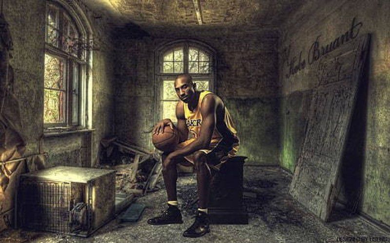 Kobe Bryant Lakers Basketball Matte Finish Poster Photographic Paper  (12 inch X 18 inch)