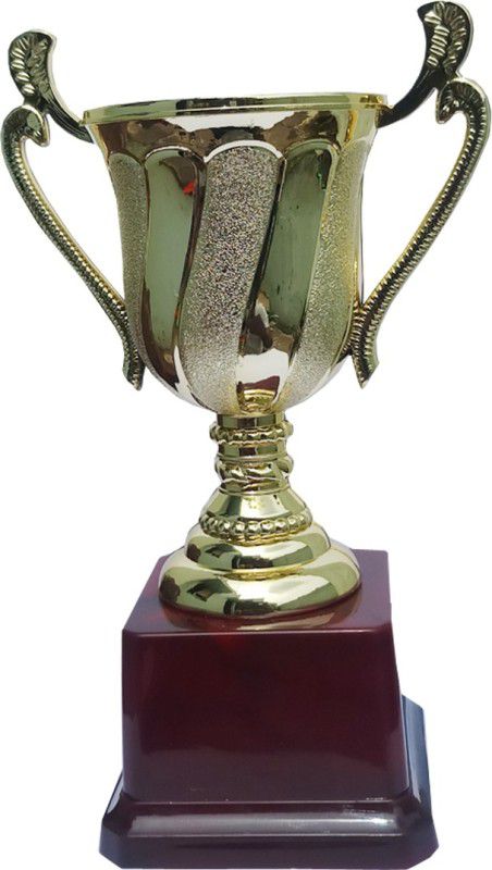 saiyam momento Metallic Fiber Trophy CP030-A Oscar trophy/ Fiber Cups/ Best Dancer Trophy/ cricket trophy award (Gold) Trophy  (MEDIUM)