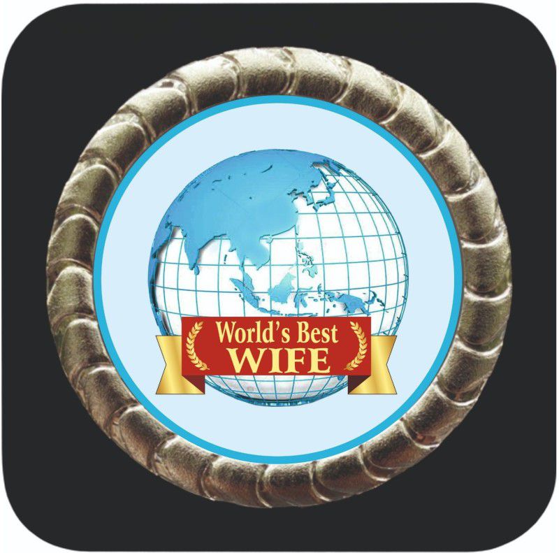 AARK INDIA Best Wife Birthday/ Wedding Aniversary/ Velentine Trophy  (6 Inch)