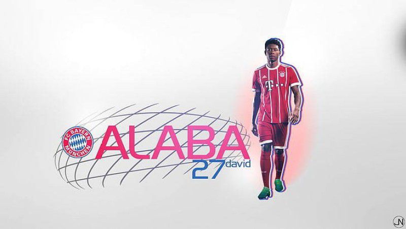 Bayern Munich David Alaba Fc Bayern Bayern Munich FC Matte Finish Poster Photographic Paper  (12 inch X 18 inch)