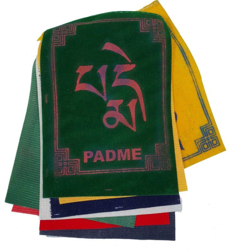 SEGGO Tibetan Buddhist Prayer Flag For Maruti Suzuki Ertiga Rectangle Car Window Flag Flag  (Cotton)