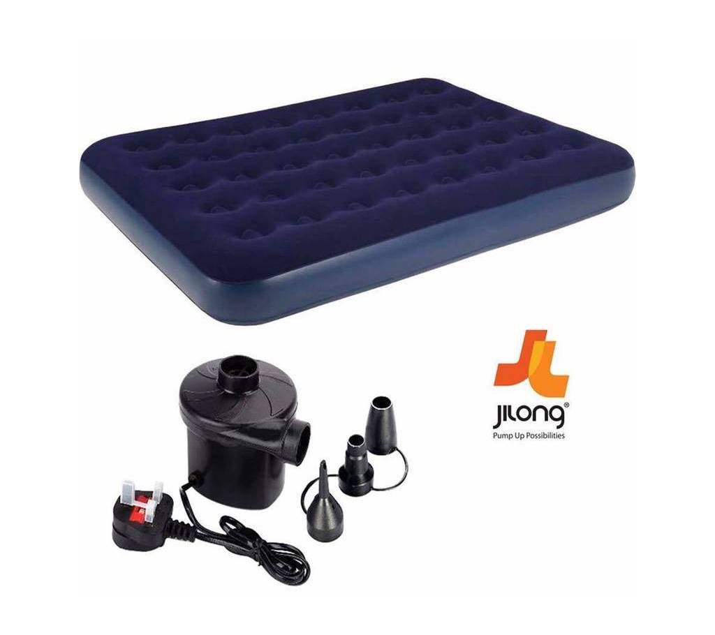 Air bed with pumper