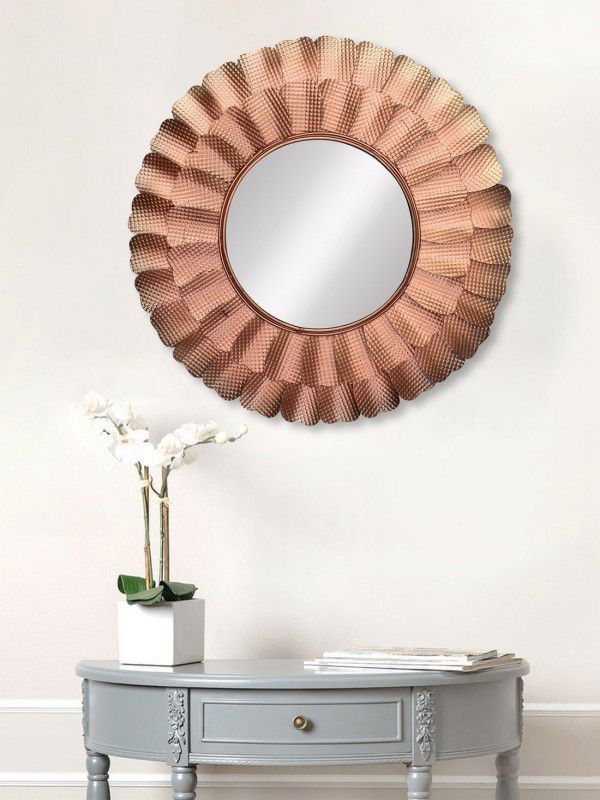 eCraftIndia MIIWCACF_2416_M Decorative Mirror  (Circular)