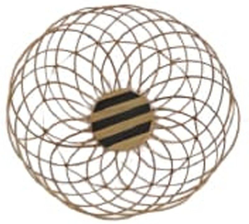 MiiArt m-bm-fb-brown-small-10in Bamboo Flower Basket  (W: 26 cm x H: 11 cm x D: 26 cm)