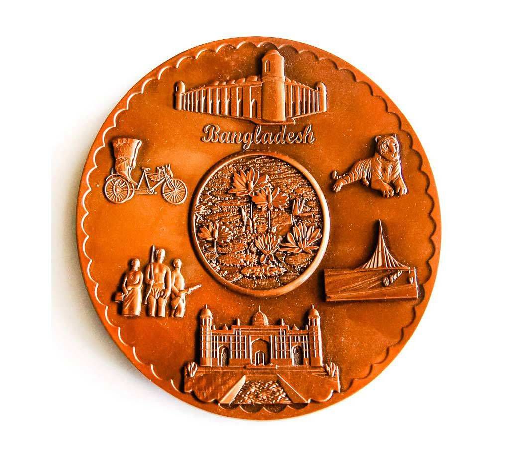 Souvenir Metal Plate (Copper)